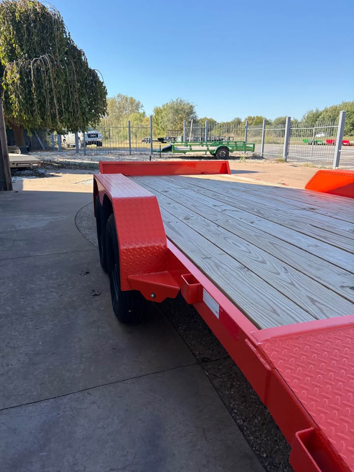 2026 Rice 82 in x 18 ft car hauler, 7K GVWR, photo 16
