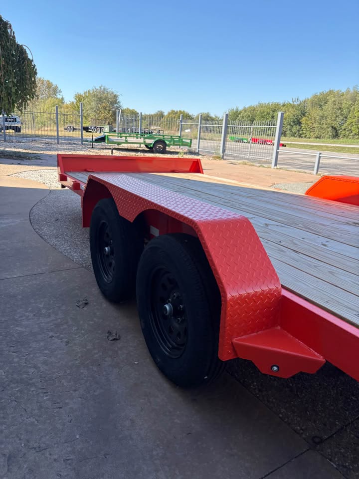 2026 Rice 82 in x 18 ft car hauler, 7K GVWR, photo 17
