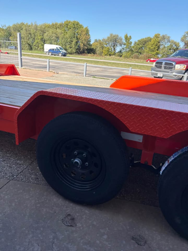 2026 Rice 82 in x 18 ft car hauler, 7K GVWR, photo 18