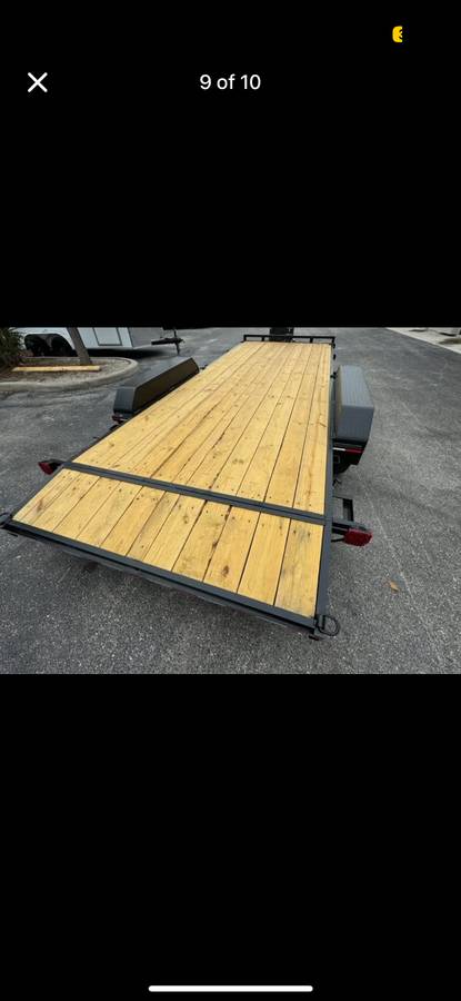 New 2027 7’x16’ Worldwide Car Trailer, photo 4