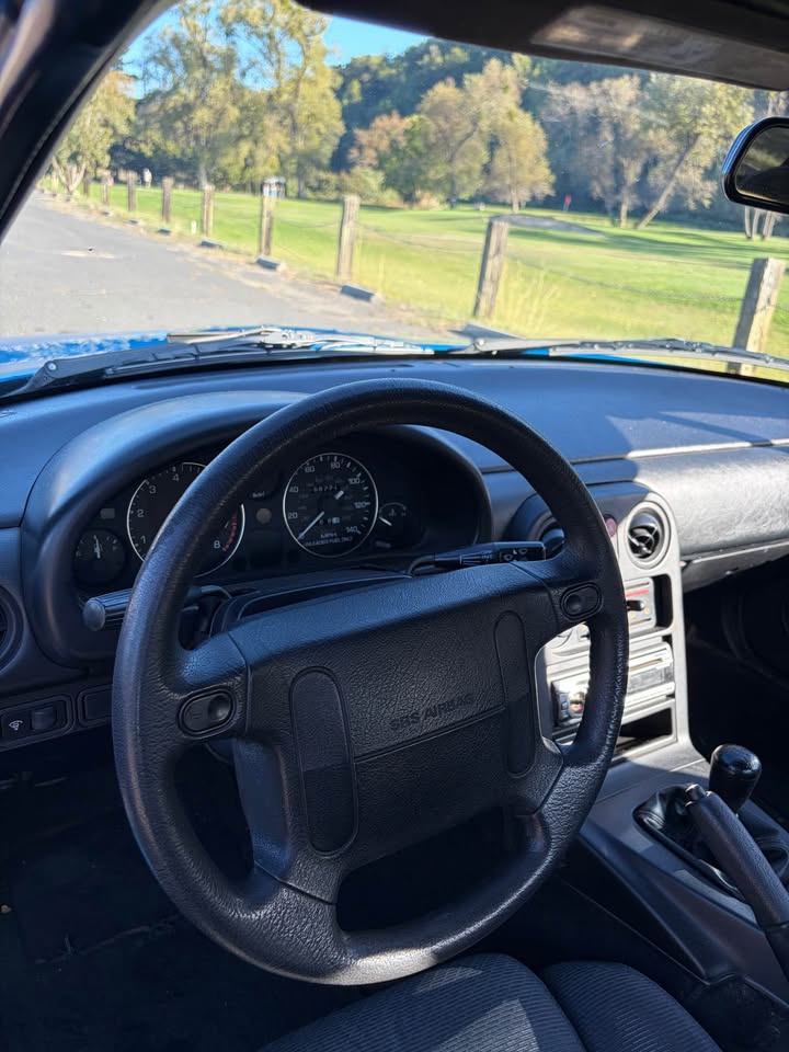 1993 Mazda MX-5 Miata, Mariner Blue, new timing belt and clutch, photo 10