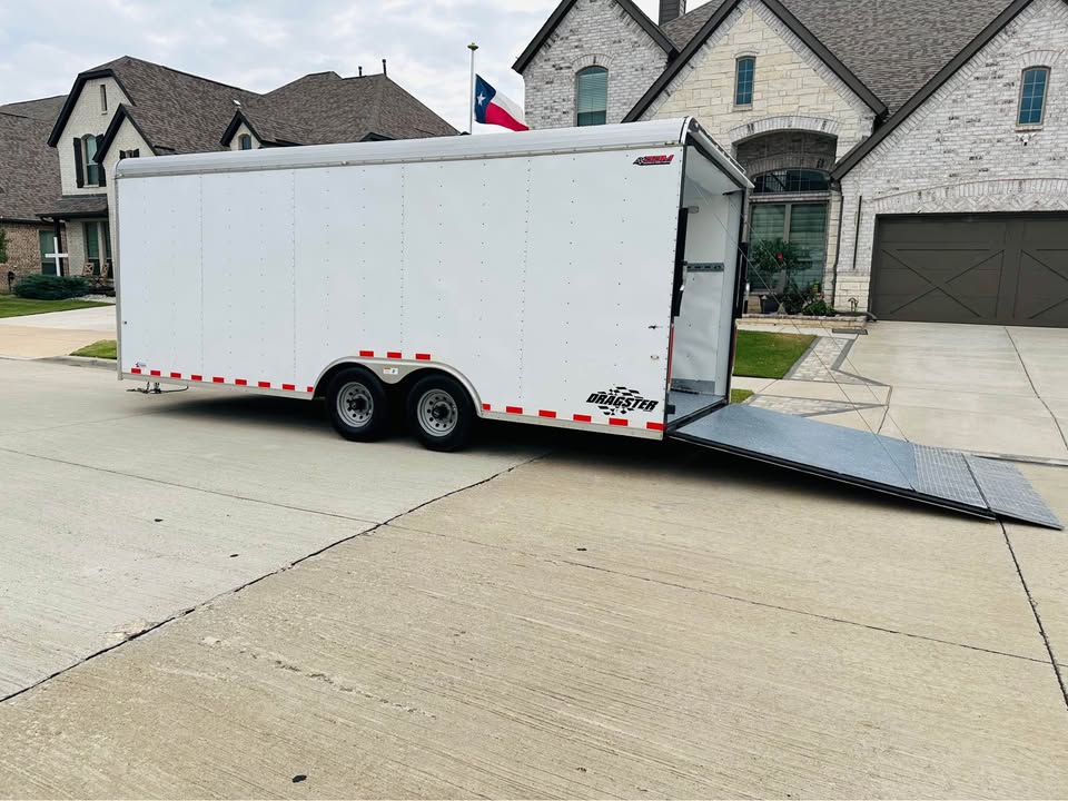 2021 Cargo Craft 20 ft enclosed car hauler trailer, photo 9