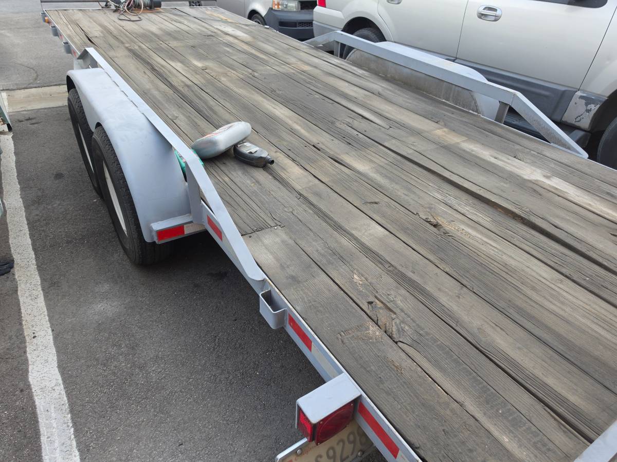 20 ft flatbed car hauling trailer, photo 5