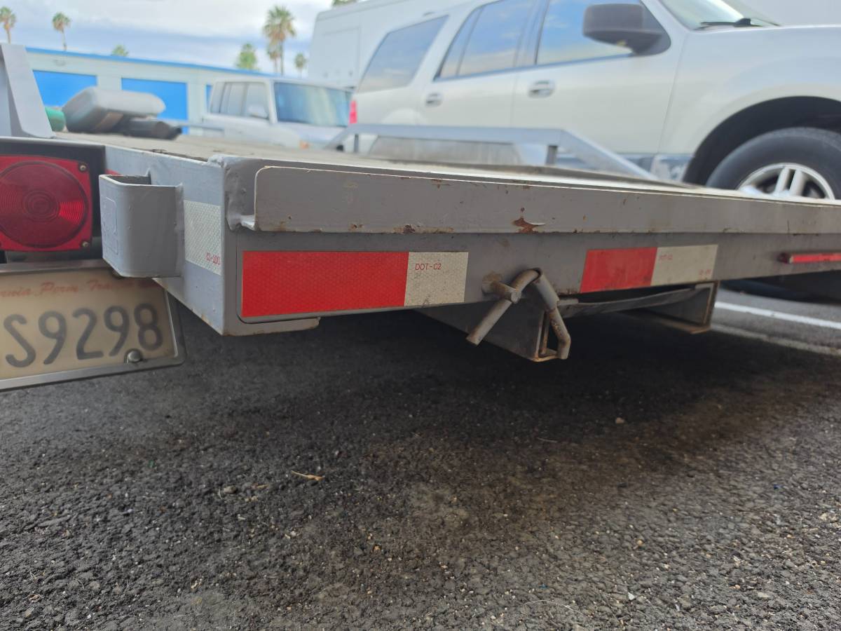 20 ft flatbed car hauling trailer, photo 6