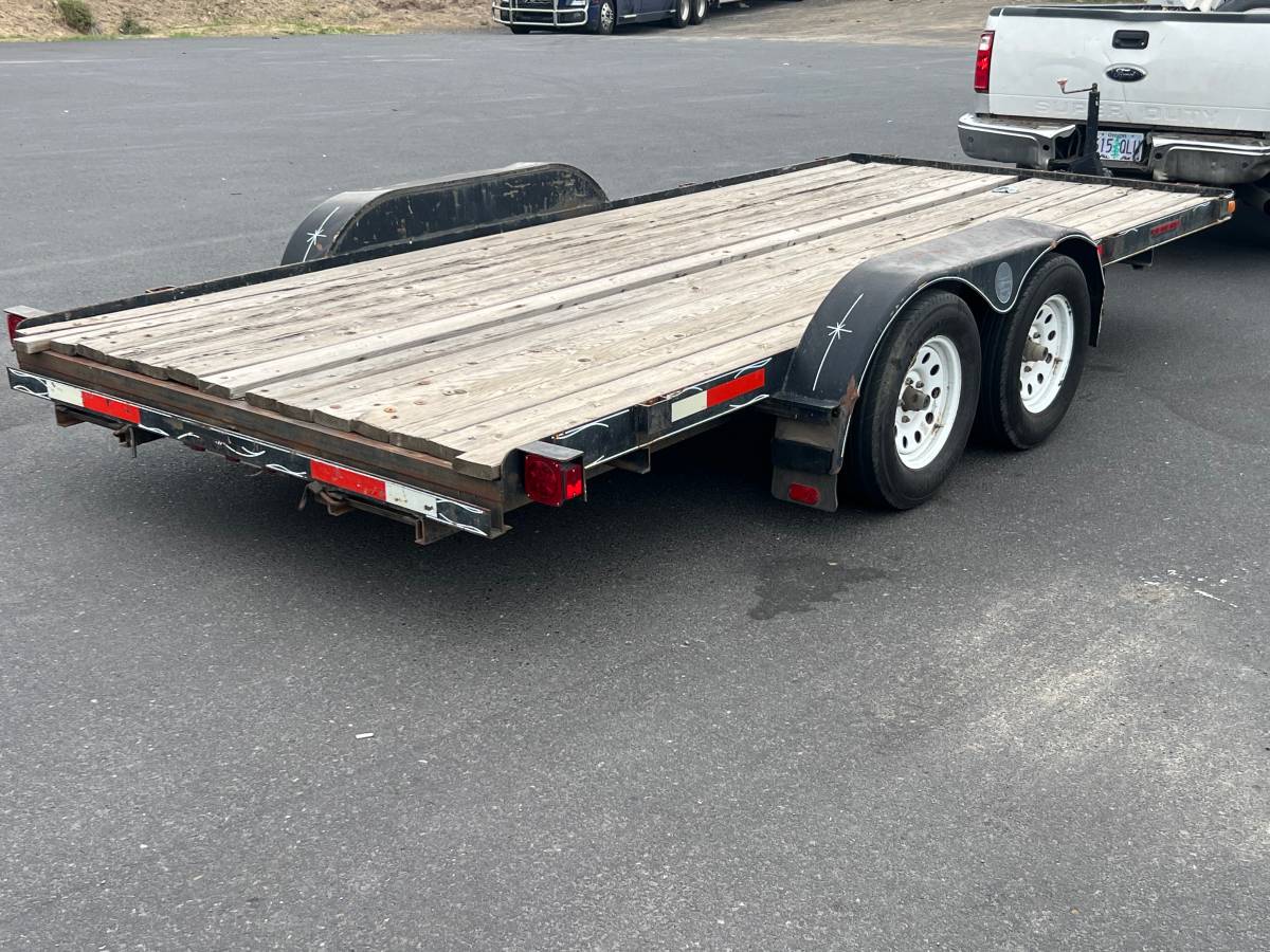 Wilson 7x16’ Car Trailer Hauler W/Ramps, photo 3